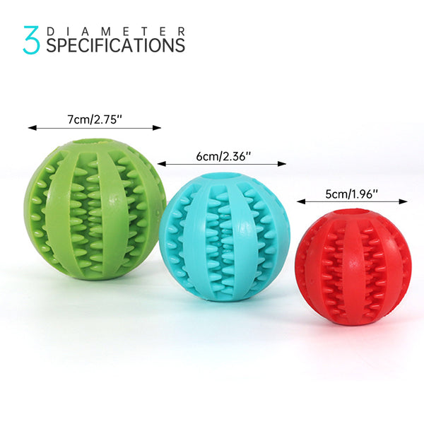 Interactive Rubber Snack Puzzle Dog Toy