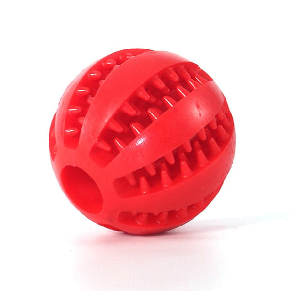 Interactive Rubber Snack Puzzle Dog Toy